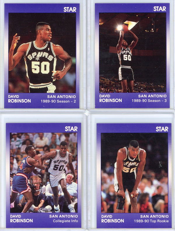 David Robinson 1990 Star Card Set (1-11)