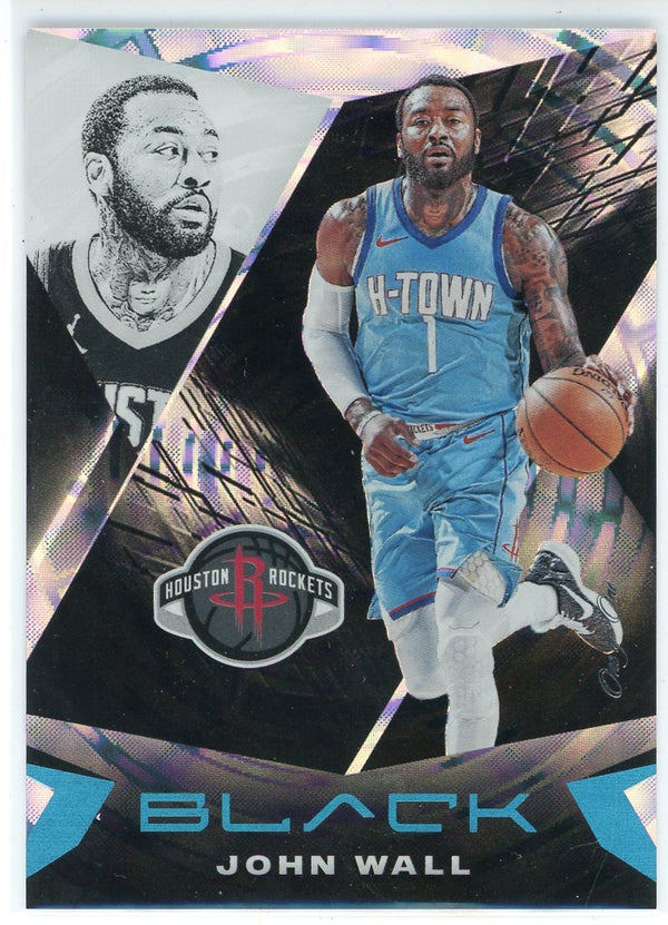 John Wall 220-21 Panini Black Fractal Card #55