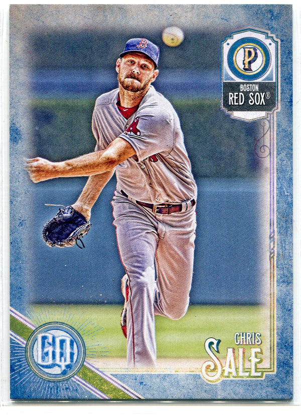 Chris Sale 2018 Topps Gypsy Queen Blue Parallel Card 40/250