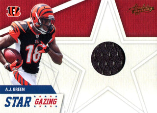 AJ Green 2011 Panini Absolute Memorabilia Star Gazing Jersey Card