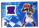 Ray Allen 2001 Topps #TRRA Game-Worn Jersey Card