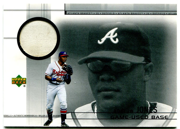 Andruw Jones Upper Deck Game Used Base Card