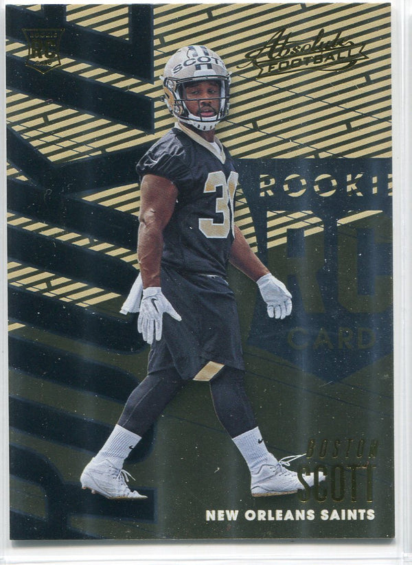 Boston Scott 2018 Panini Absolute Football Rookie Card