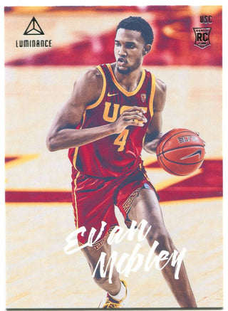 Evan Mobley Panini Chronicles Luminance Rookie