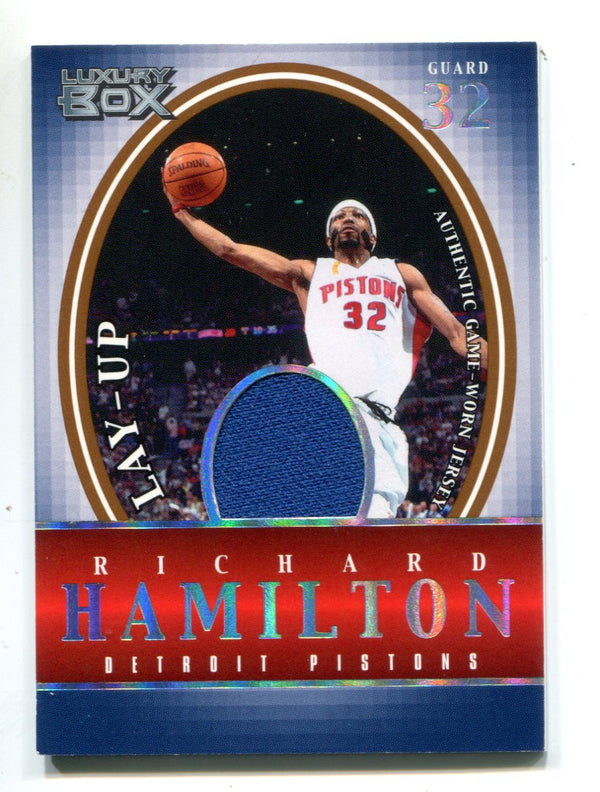 Richard Hamilton 2005 Topps Luxury Box Jersey Card #LURH 186/200