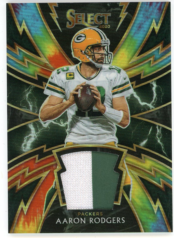 Aaron Rodgers 2021 Panini Select Prizm Jersey Card #SP-ARO