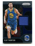 Klay Thompson 2019 Panini Prizm Sensational Jersey Swatch #SSKTP