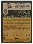 Wander Franco 2022 Topps Heritage Rookie Card #347