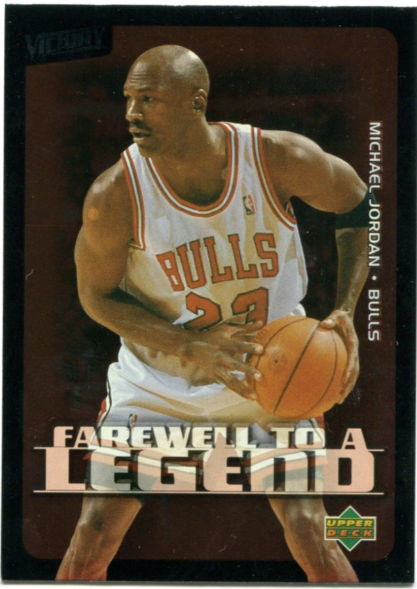 Michael Jordan Upper Deck Victory Farewell to a Legend