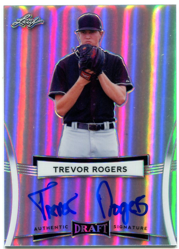 Trevor Rogers Leaf Draft Auto 2017