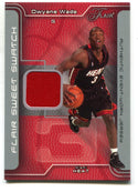 Dwyane Wade 2003-2004 Flair Sweet Swatch #SSJDW (195/250) Jersey Card