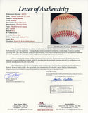 Mickey Mantle Autographed Official American League Bobby Brown Baseball (JSA)