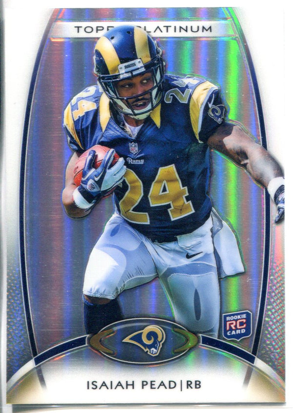 Isiah Pead 2013 Topps Platinum Rookie Card