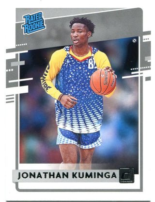 Jonathan Kuminga Panini Donruss Rated Rookie