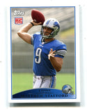 Matthew Stafford 2009 Topps #430 RC