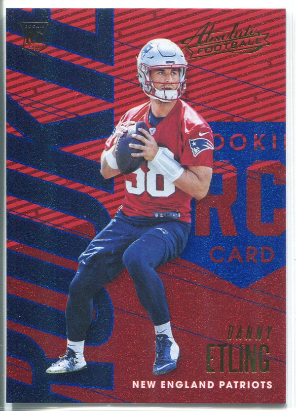 Danny Etling 2018 Panini Absolute Football Rookie Card