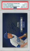 Corey Seager Autographed 2012 Bowman Sterling Card #CS (PSA 9/10)