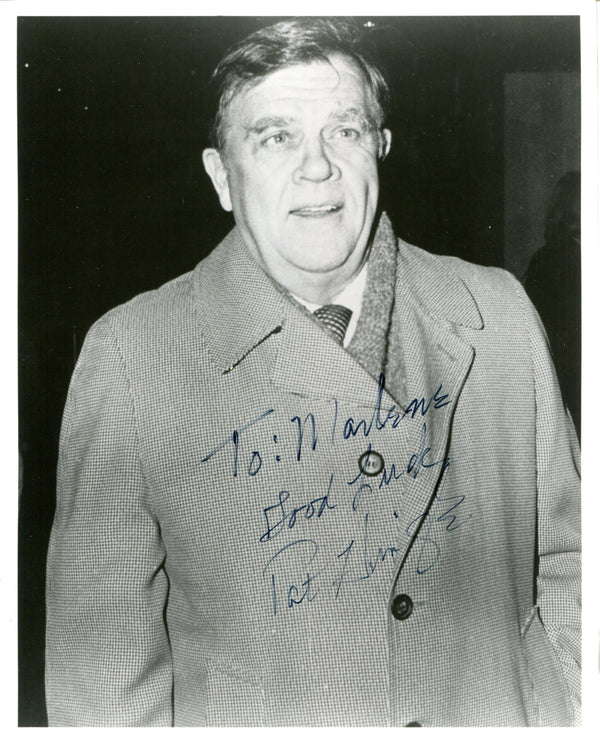 Pat Hingle Autographed 8x10 Photo