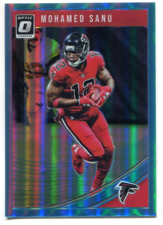 Mohamed Sanu 2018 Panini Donruss Optic Prizm Card 189/299