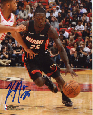 Kendrick Nunn Autographed Vs Rockets 8x10 Photo