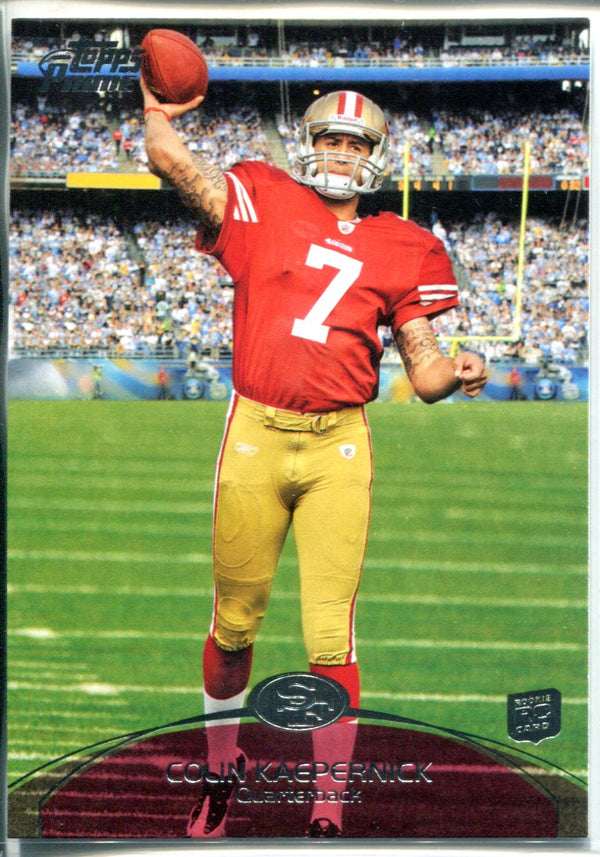 Colin Kaepernick 2011 Topps Prime Rookie Card