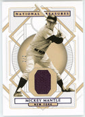 Mickey Mantle 2021 Panini National Treasures Jersey Card #117