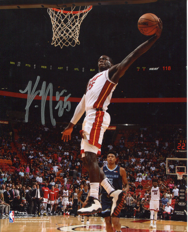 Kendrick Nunn Autographed Dunk Vs Grizzlies 8x10 Photo