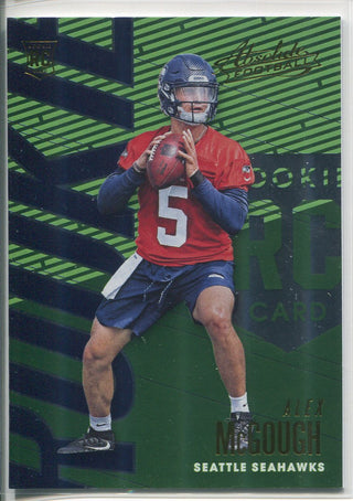 Alex McGough 2018 Panini Absolute Football Rookie Card