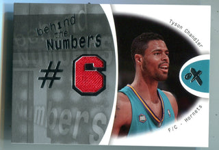 Tyson Chandler 2007 Upper Deck Fleer Ex Behind The Numbers #BNTC Jersey Card /199