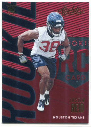 Justin Reid 2018 Panini Absolute Football Rookie Card