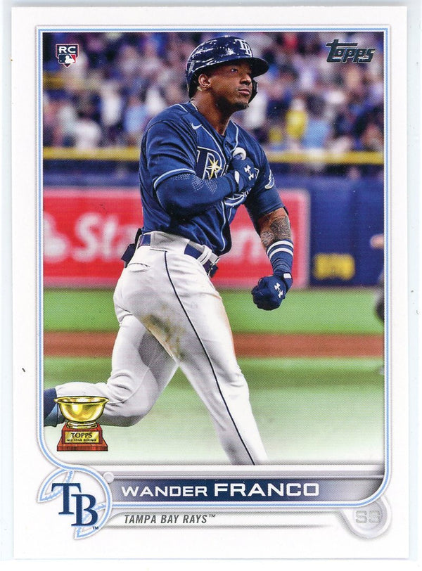 Wander Franco 2022 Topps Series 1 Rookie Card #215