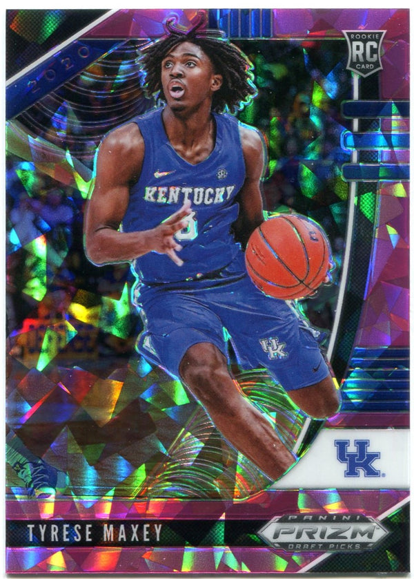 Tyrese Maxey 2020 Prizm Draft Picks #54 Pink Cracked Ice