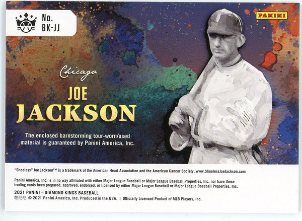 Shoeless Joe Jackson 2021 Panini Diamond Kings Bat Kings Card #BK-JJ