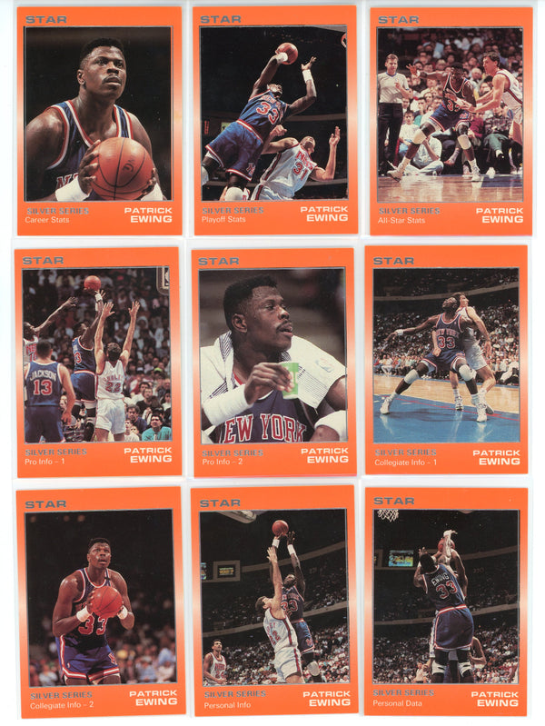 Patrick Ewing 1990 Star Silver Player Set