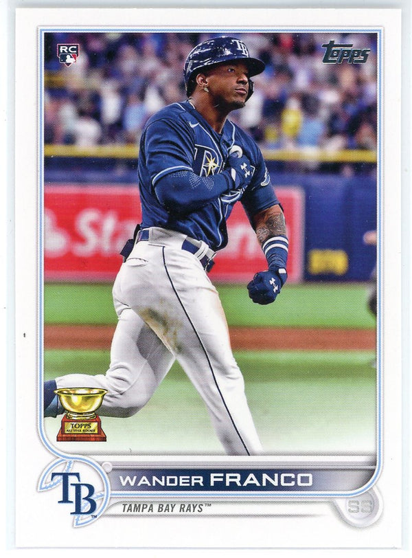 Wander Franco 2022 Topps Series 1 Rookie Card #215