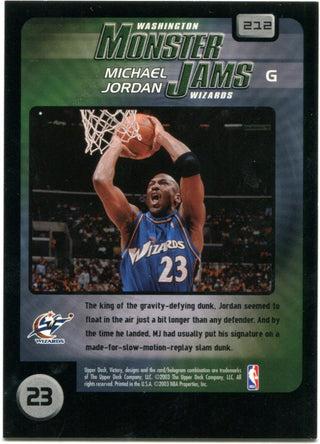 Michael Jordan Upper Deck Victory Monster Jams