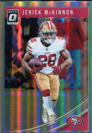 Jerick McKinnon 2018 Panini Donruss Optic Prizm Card