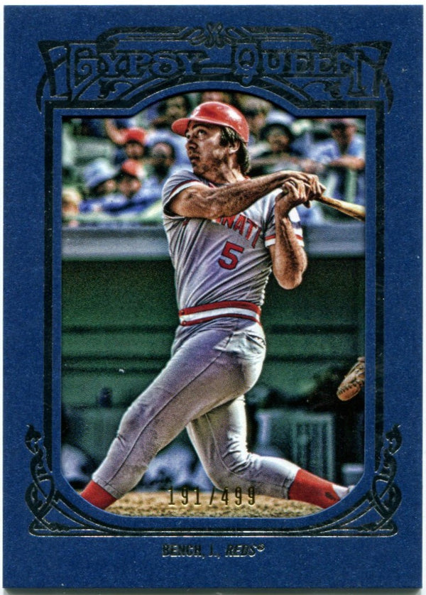 Johnny Bench Gypsy Queen Refractor 191/499 #300