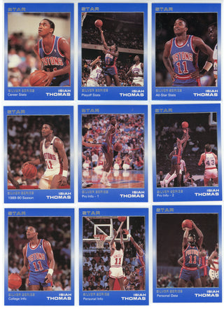 Isiah Thomas 1990 Star Silver Player Set