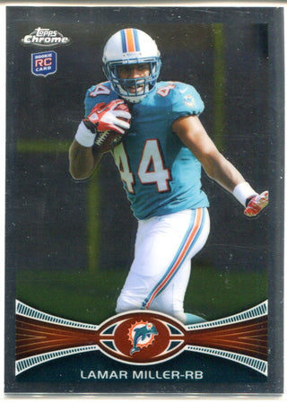 Lamar Miller 2012 Topps Chrome Rookie Card