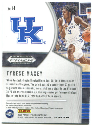 Tyrese Maxey Panini Prizm Draft Picks 2020 Rookie