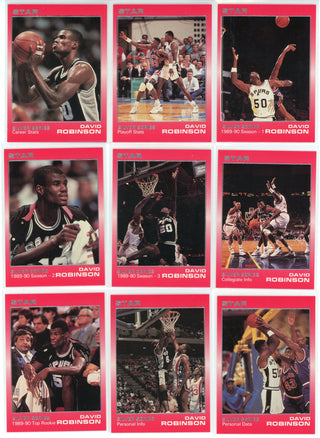 David Robinson 1990 Star Silver Player Set