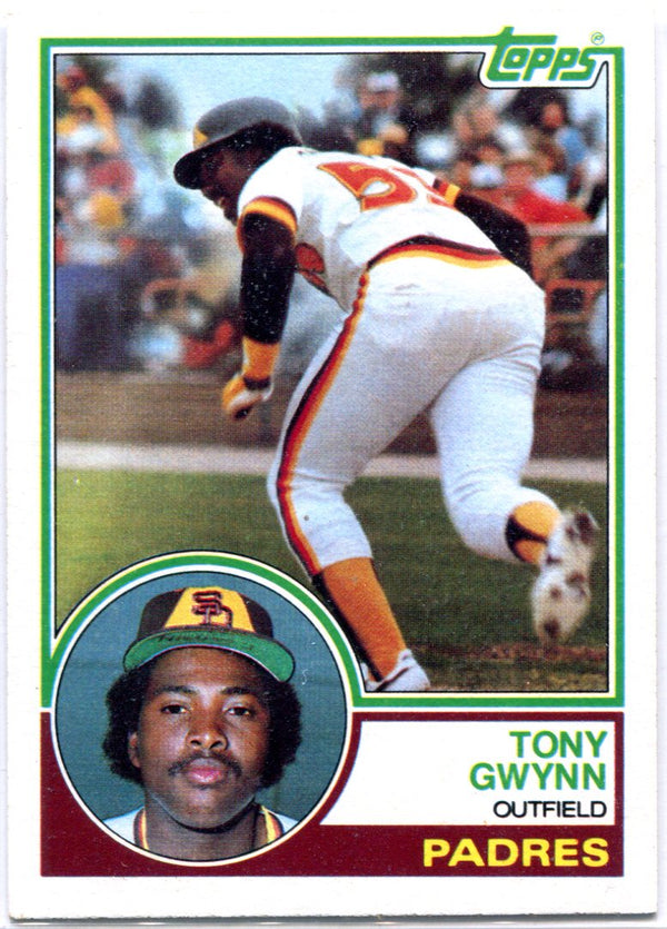 Tony Gwynn 1983 Topps Rookie Card