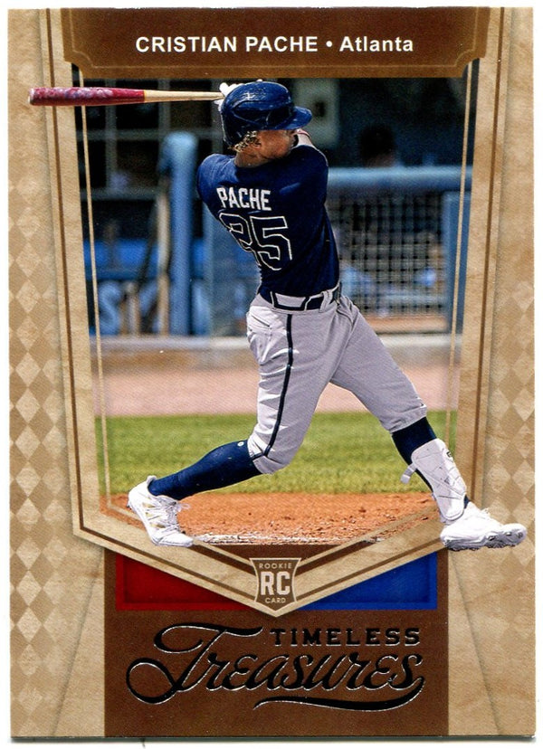 Christian Pache Panini Chronicles Timeless Treasures Rookie Card