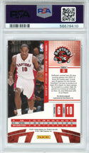 DeMar DeRozan Autographed 2010 Panini Absolute Spectrum Gold Card #35 (PSA 9/9)