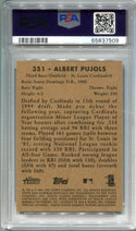 Albert Pujols 2001 Bowman Heritage #351 PSA Mint 9 Card