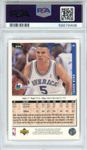 Jason Kidd Autographed 1995 Upper Deck Collectors Choice Card #250 (PSA 7/9)