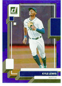 Kyle Lewis 2022 Panini Donruss Card #100