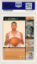 Allen Iverson Autographed 1996 Upper Deck Card #91 (PSA Auto Gem Mt 10)