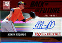 Manny Machado 2011 Panini Back to the Future Autographed Card #215/325